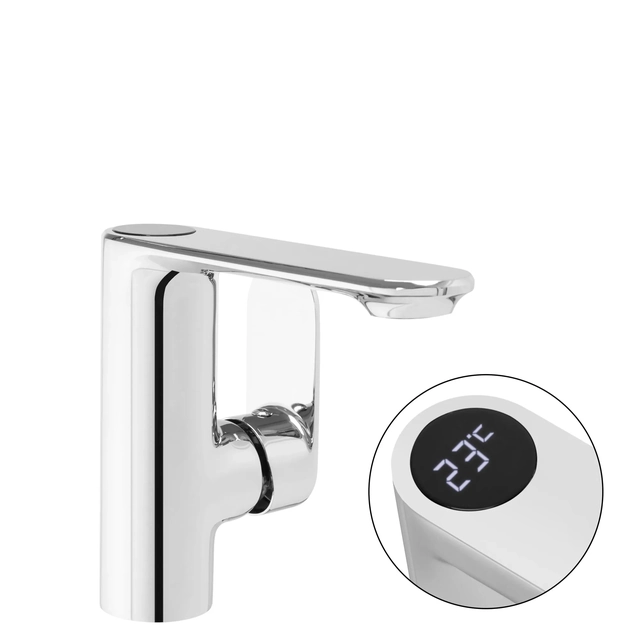 Rea Mils chrome washbasin faucet - Additionally 5% discount with code REA5