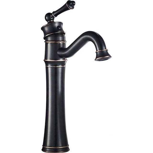 Rea Miscelatore Lavabo Alto Vintage Nero Antico