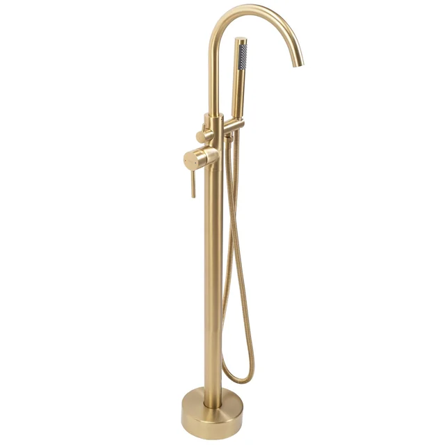 Rea MONO bathtub faucet, brushed gold