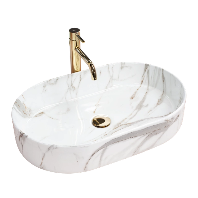 Rea Nadia Aiax countertop washbasin shiny 60- Additionally 5% discount with code REA5