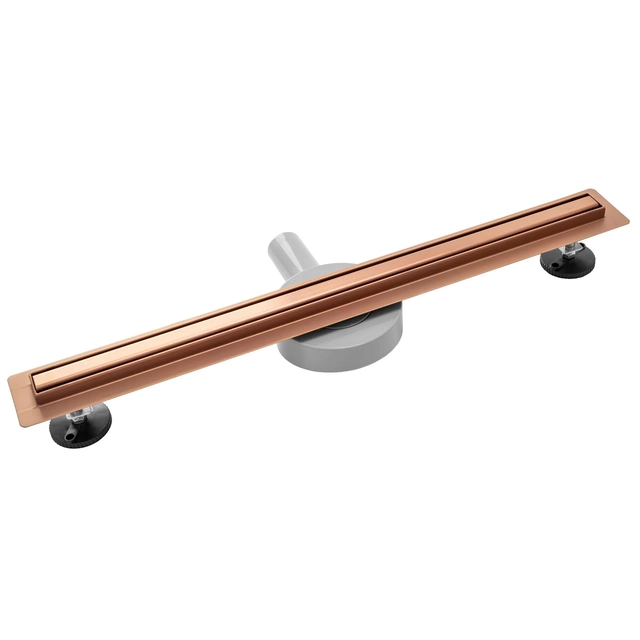 Rea Neo Slim Pro Linear Drain, βουρτσισμένος χαλκός 70 cm- Επιπλέον 5% έκπτωση με κωδικό REA5