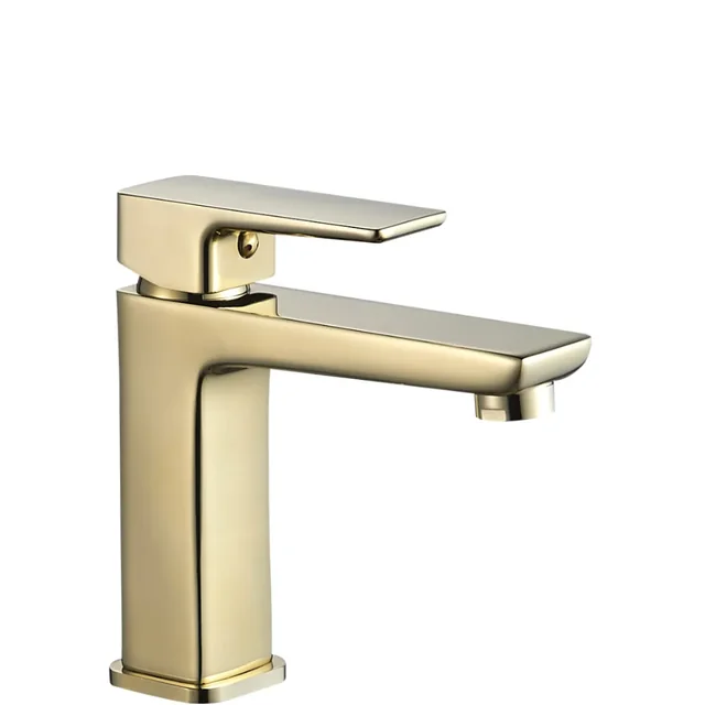 Rea Orix gold washbasin faucet - Additionally 5% discount with code REA5