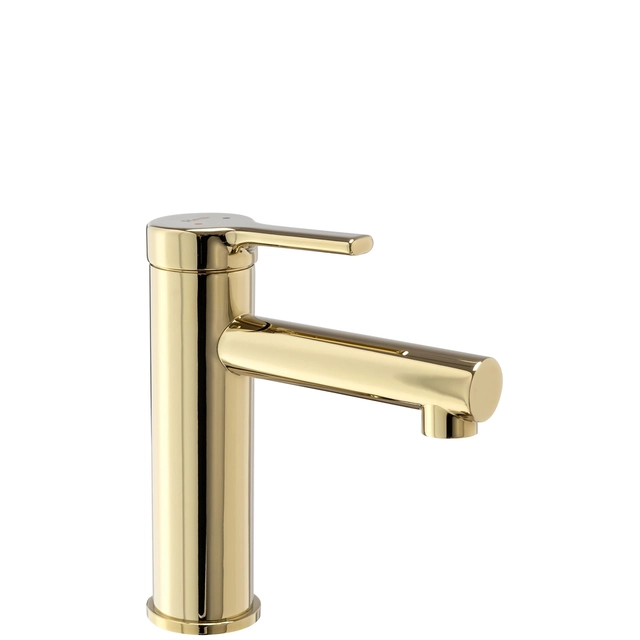 REA PIXEL Rubinetto Lavabo Gold Gold Basso