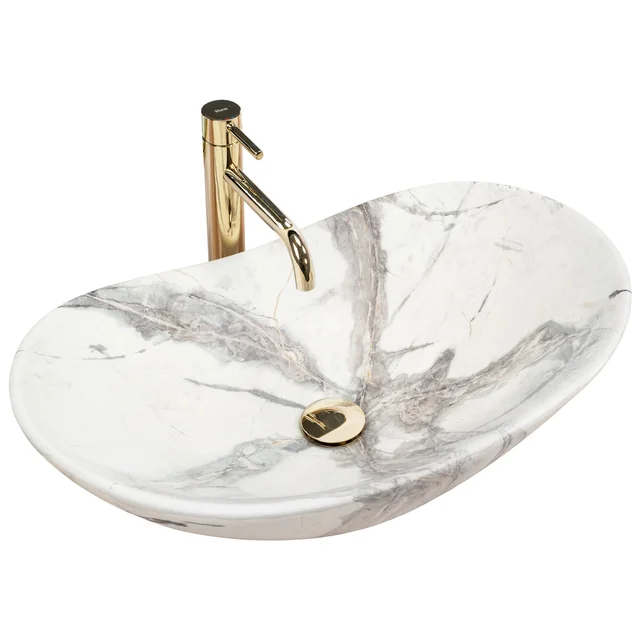 Rea Royal Sand countertop washbasin