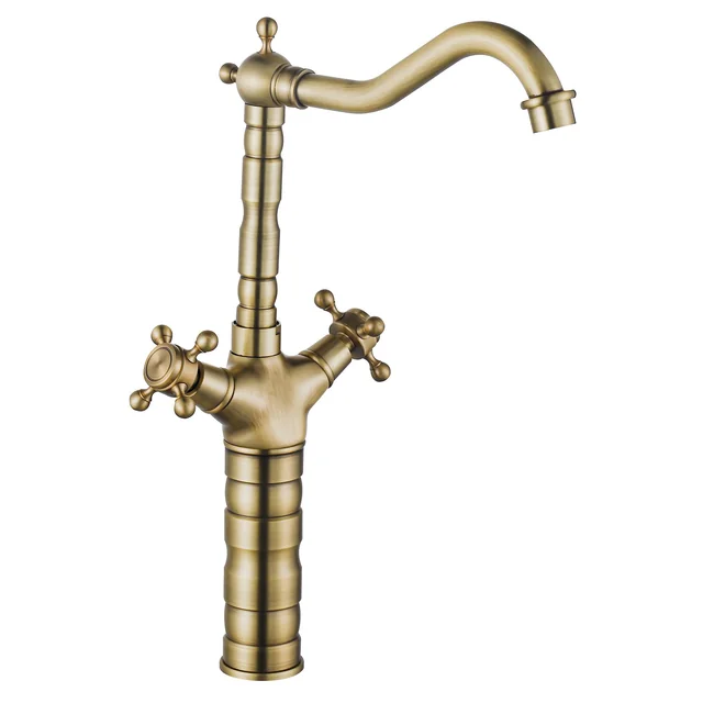 Rea Rustico gold antique kitchen sink tap