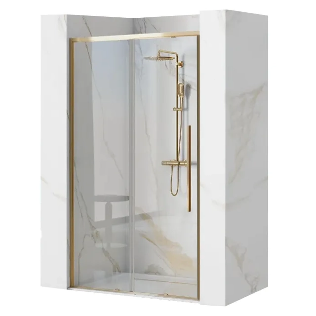Rea Solar L.Gold Shower Door 100- ADDITIONALLY 5% DISCOUNT FOR CODE REA5