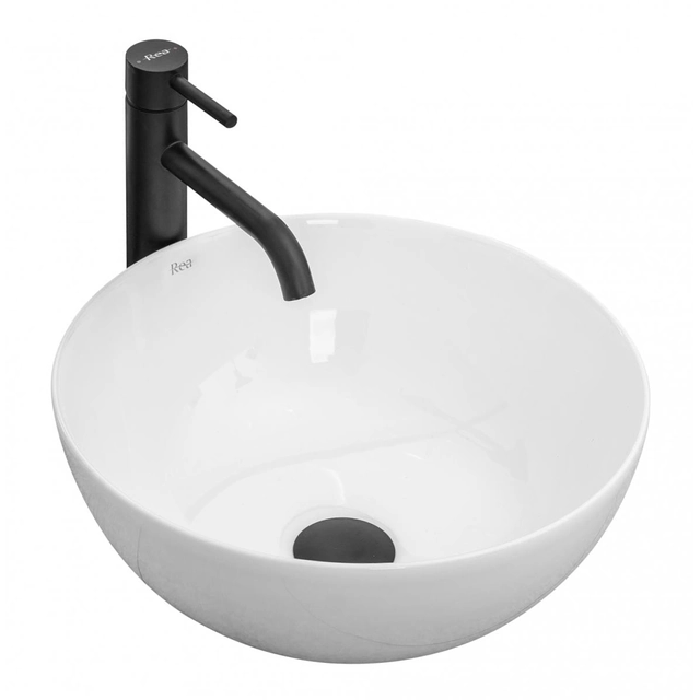 Rea Stella White countertop washbasin - additional 5% DISCOUNT with code REA5