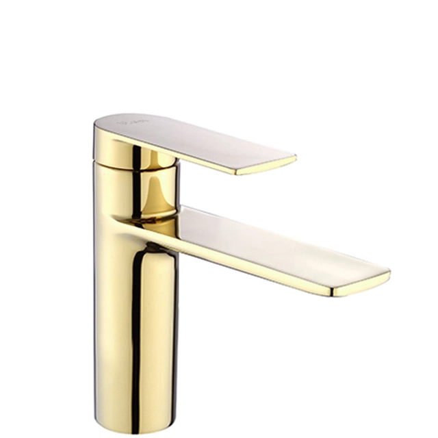 REA STORM Gold Rubinetto Lavabo Oro Basso