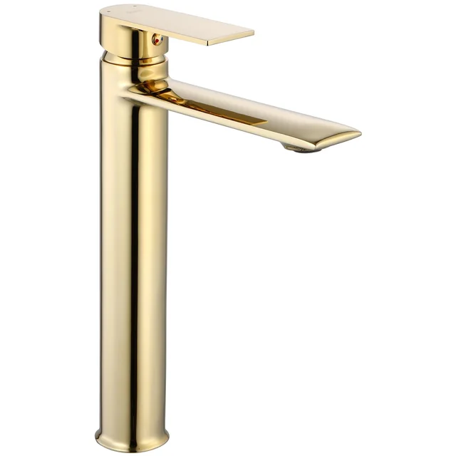 REA VENETA Gold High Washbasin Faucet