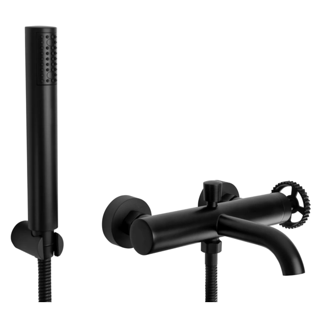 Rea Vertigo black mat bathtub faucet - additional 5% DISCOUNT with code REA5