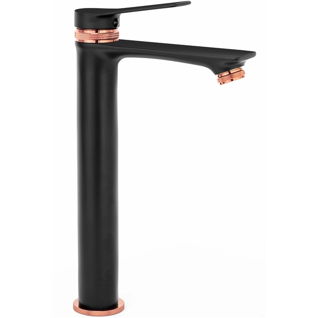 REA VIRAL Black Rose Gold High Faucet