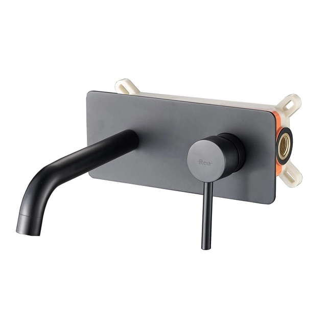 Rea Viva Black+ Box concealed washbasin tap (S) - additional DISCOUNT - code REA_S