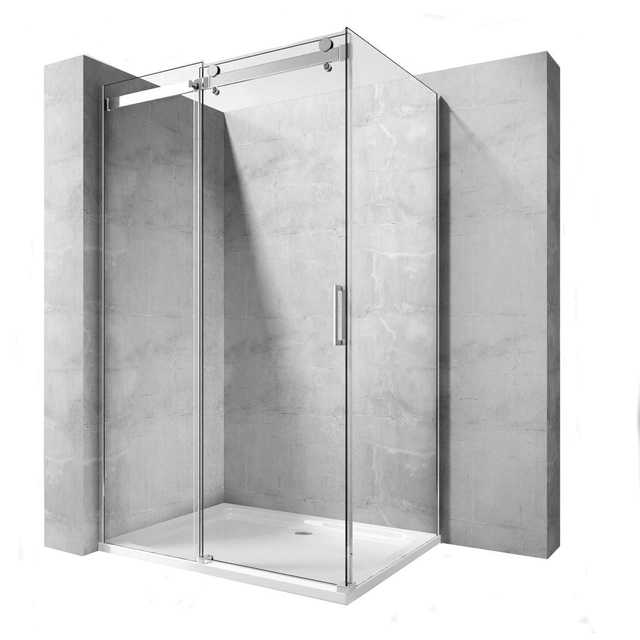 Rea Whistler corner shower cabin 80x120 cm - additional 5% DISCOUNT with code REA5