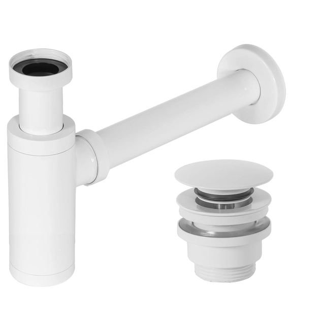 Rea White Klik-Klak Universal sink trap