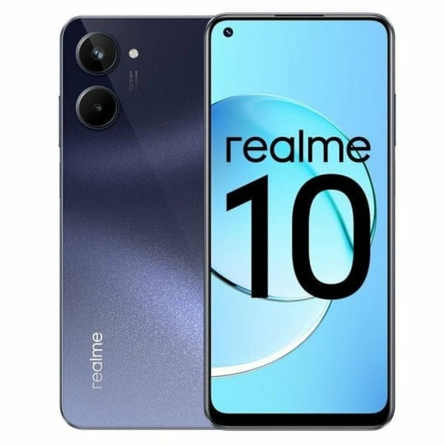 Realme-älypuhelimet Realme 10 Musta 8 GB RAM Octa Core MediaTek Helio G99 6,4&quot; 256 GB