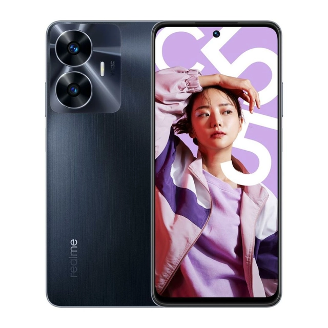 Realme išmanieji telefonai C55 6,7&quot; 8 GB RAM 256 GB 6,72&quot; Juoda 8 GB RAM 256 GB