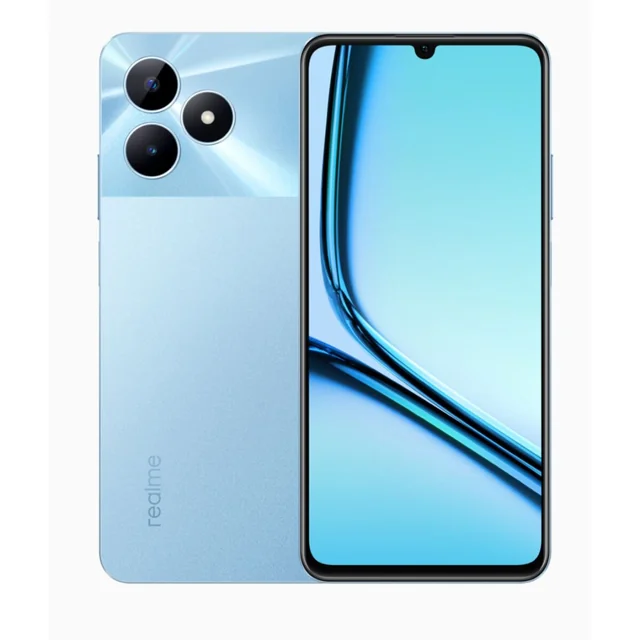 Realme NOTE išmanieji telefonai 50 4-128 BL aštuonių branduolių 4 GB RAM 128 GB mėlyna