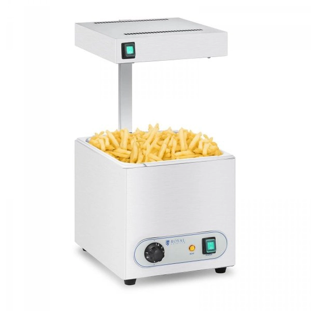 Réchaud à frites - chaleur radiante - 850W ROYAL CATERING 10010339 RCWG-1500