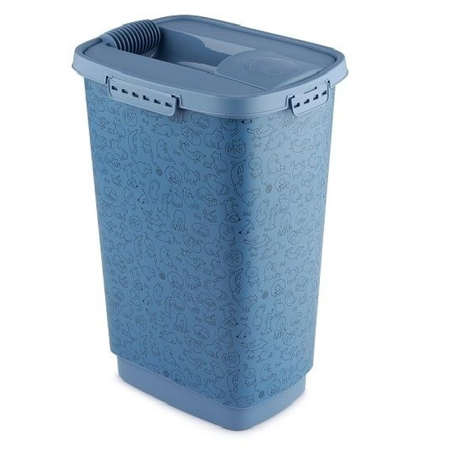 recipiente de comida CODY 25 G, plástico, azul