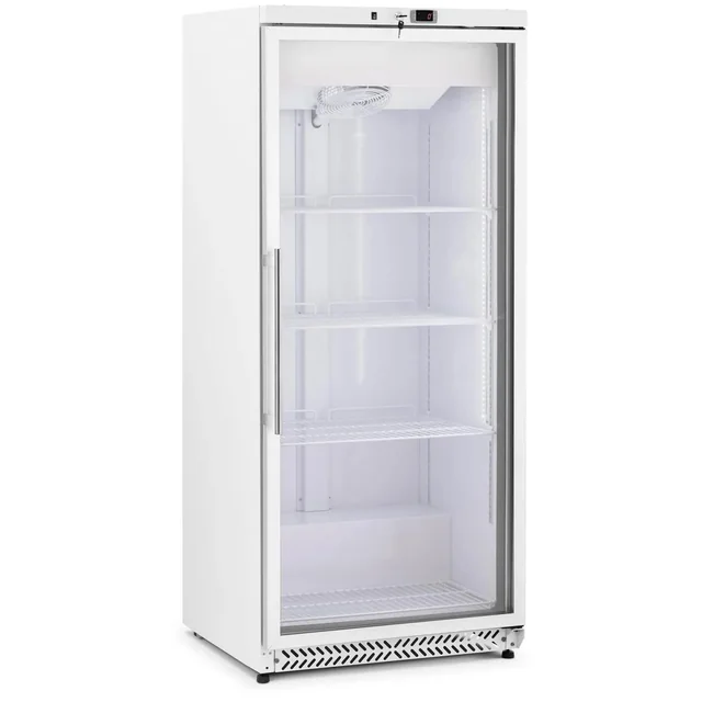 Refrigerated cabinet, glass refrigerator, 590L, 4 shelves | RCLK-C590GB