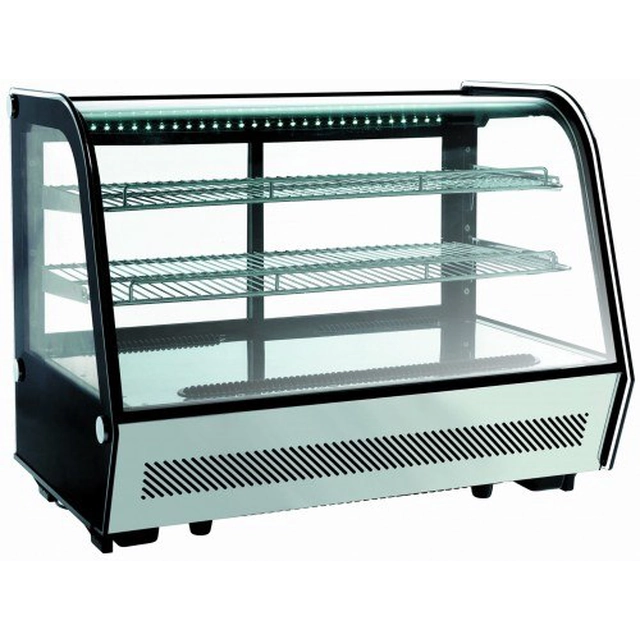 Refrigerated Countertop Confectionery Display Rtw160 Led 160l