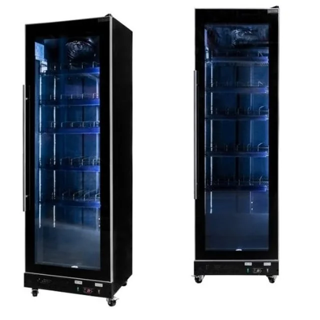 Refrigerated Display Cabinet For Diego Cafe Bar R62 Prestige Black 62x63x200