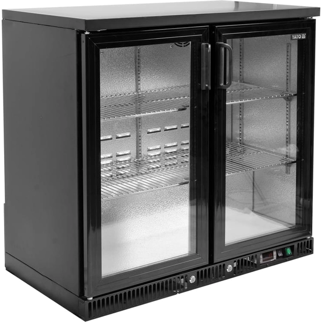 Refrigerated display case, bottle cooler, 227L YATO