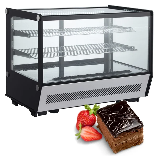 Refrigerated display case for cafe 120L 702x568x686 0/+12 st.C RTW-120l-5