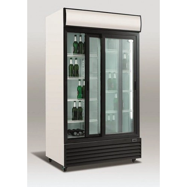 Refrigerated Glass Cabinet 1100sl 1000l Sliding Doors (Sd1001sl)