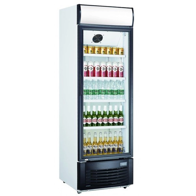 Refrigerated glass display case, capacity 268l INVEST HORECA LG-268F