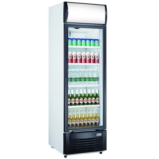 Refrigerated glass display case, capacity 282l INVEST HORECA LG-282BF