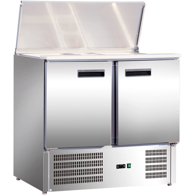 Refrigerated salad table 2 door