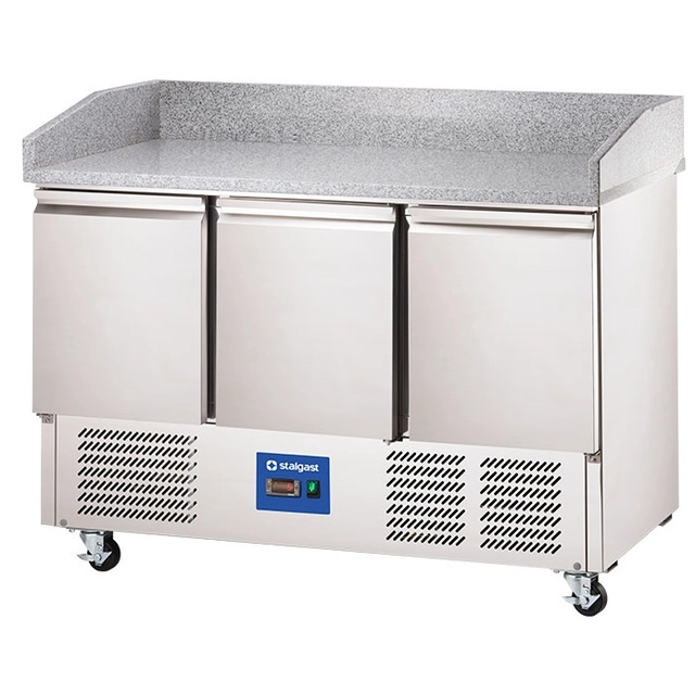 Refrigerated Table 3-Drzwiowy For Pizza On Wheels 368l Stalgast 833031