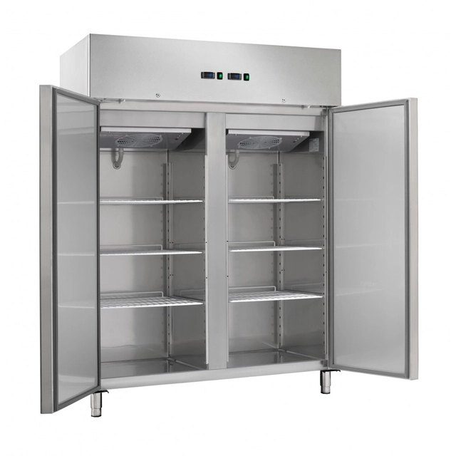 Refrigeration and freezing cabinet 475+475L stainless steel AK1200DTV Amitek