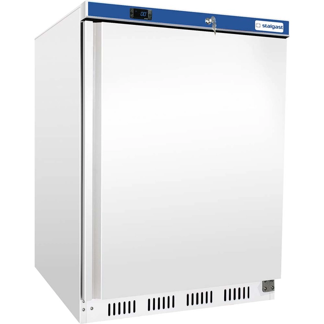 Refrigeration cabinet 130 l, interior made of ABS, white lacquered