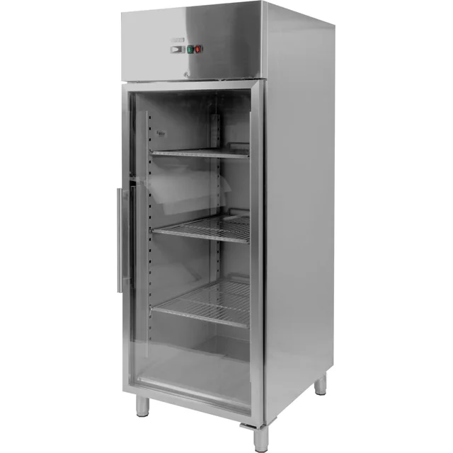 Refrigeration cabinet with glass 650L GN 2/1