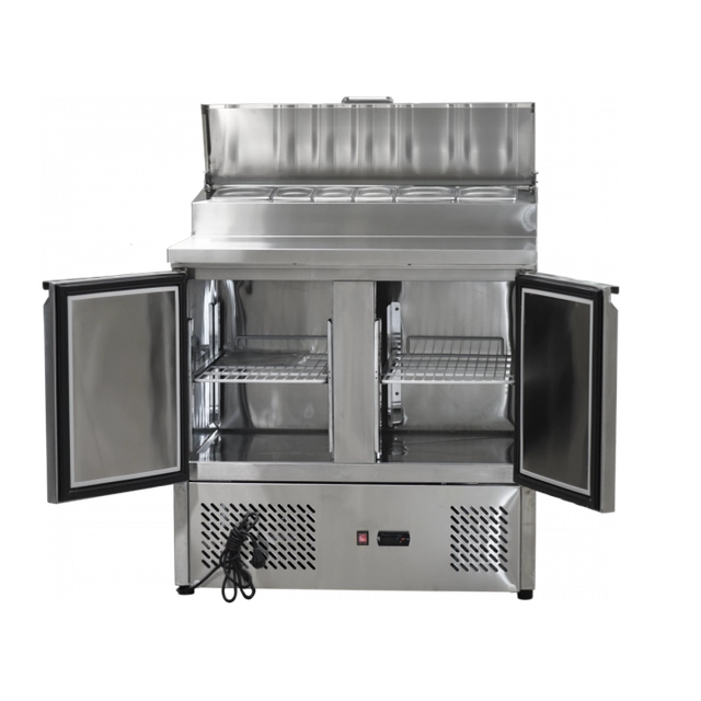 REFRIGERATION TABLE WITH UPDATE 2-DRZWIOWY 300L INVEST HORECA ESL3832 ESL3832