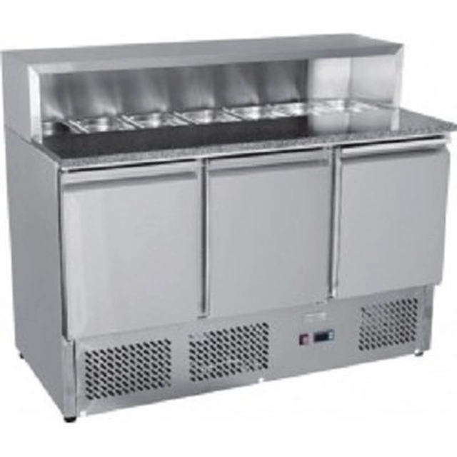 REFRIGERATION TABLE WITH UPDATE 3-DRZWIOWY 380L INVEST HORECA ESL3854 ESL3854