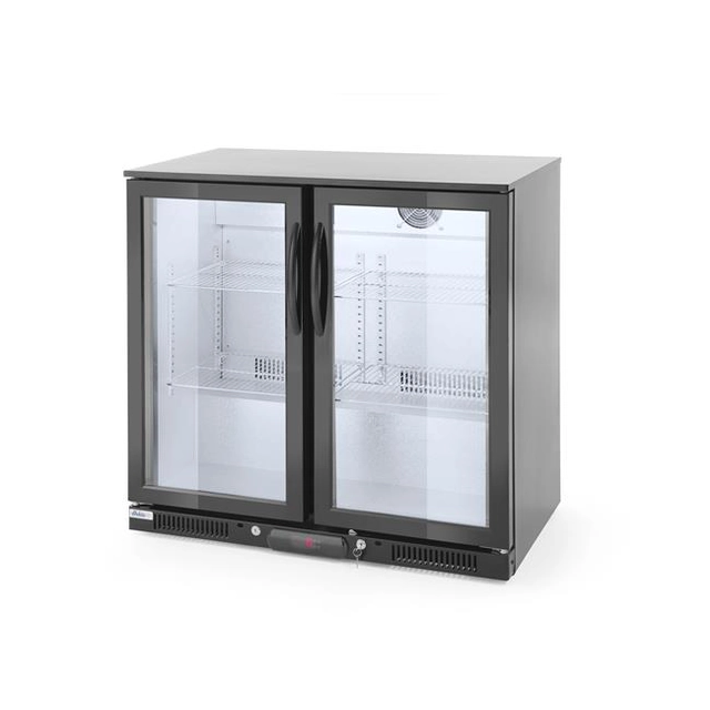 Refrigerator for drinks with 2 doors, 228 liters
