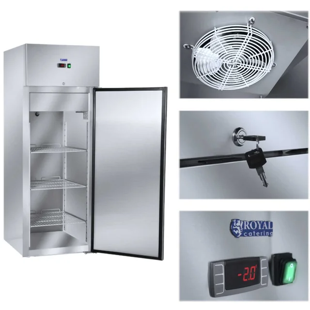 Refrigerator fridge stainless steel cooling cabinet from -2 to 8deg;C 540L