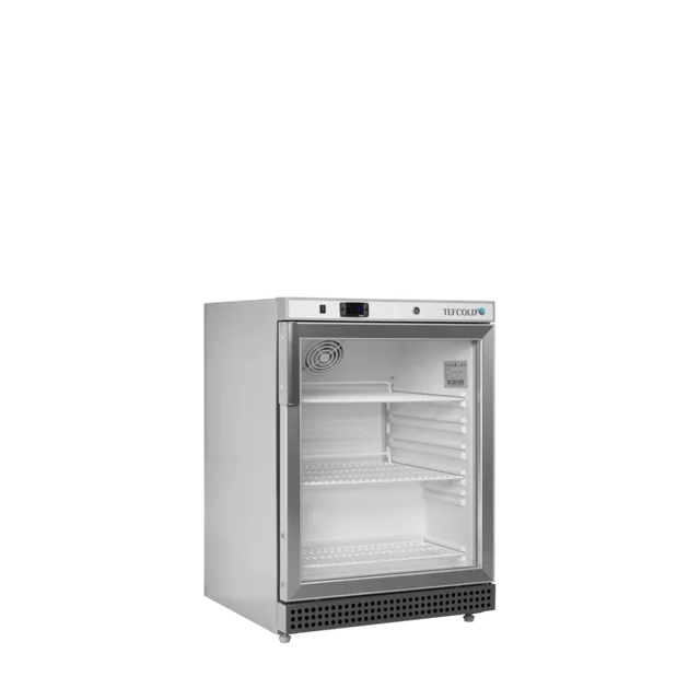 Refroidisseur vitrine inox 136L UR200SG