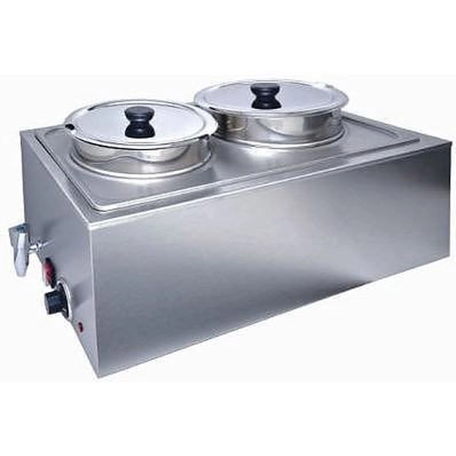 Regulējama bain-marie ar tējkannu un COOKPRO krānu 010010004 010010004