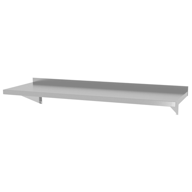 Reinforced Stainless Steel Shelf 100x30 Polgast 382103