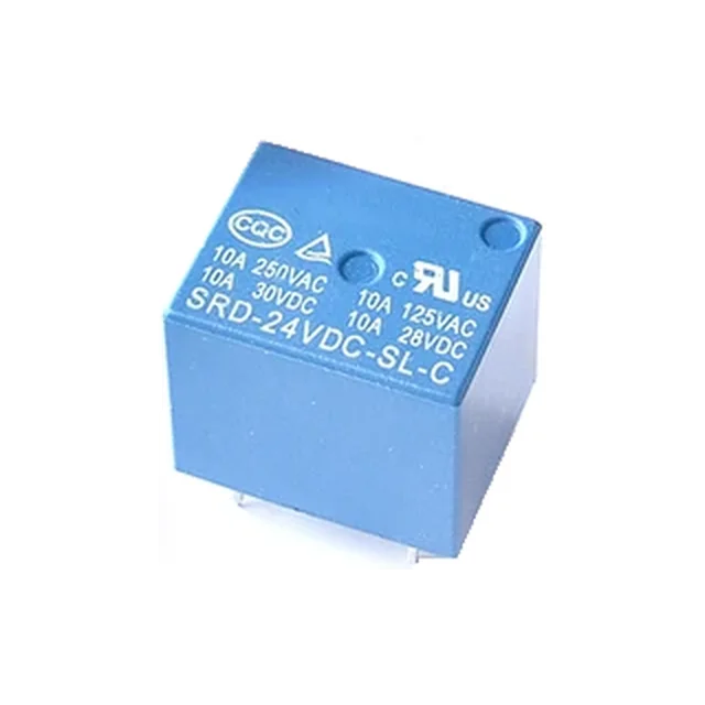 Relæ SRD-24VDC-SL-C 5-pin 10A 250VAC 24V