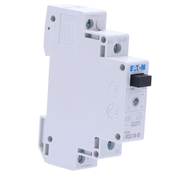 Relais d&#39;installation 16A avec une diode 1 LED de court-circuit 24VDC Z-R23/16-10