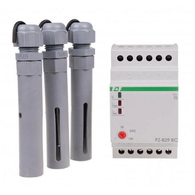Relay for liquid level control PZ-829RC with probes