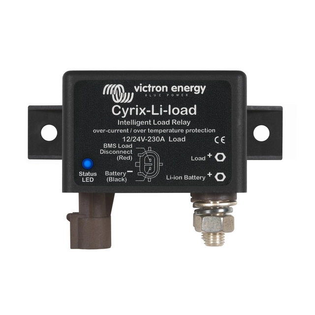 Relè di eliminazione del carico intelligente Victron Energy Cyrix-Li-load 12/24V-120A.