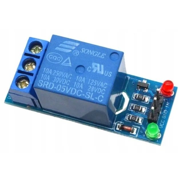 Ρελέ μονάδας 1-kanałowy 5V Arduino AVR