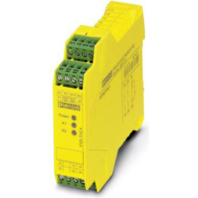 Relé Phoenix Contact Safety para controle bimanual 24V AC/DC PSR-SCP- 24UC/THC4/2X1/1X2 (2963721)