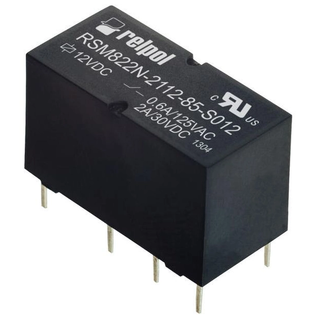 Реле Relpol 2P 2A котушка 24V Dc - RSM822N-2112-85-S024